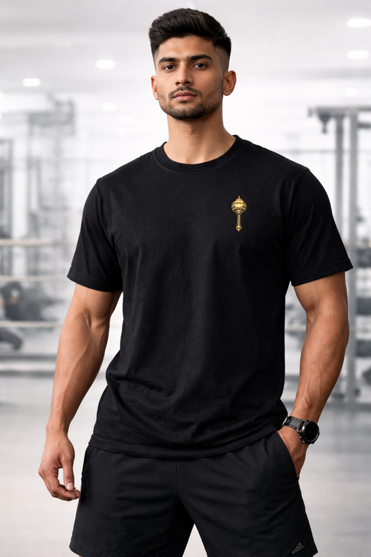 HANUMACE CLASSIC TEE - BLACK GOLD EDITION