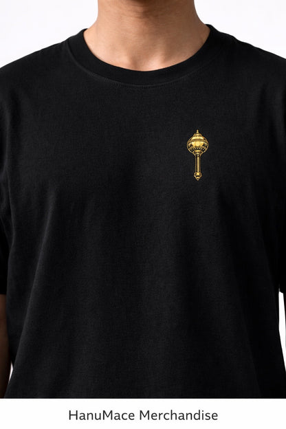 HANUMACE CLASSIC TEE - BLACK GOLD EDITION