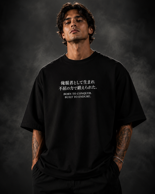 ZORO – BORN TO CONQUER OVERSIZED TEE