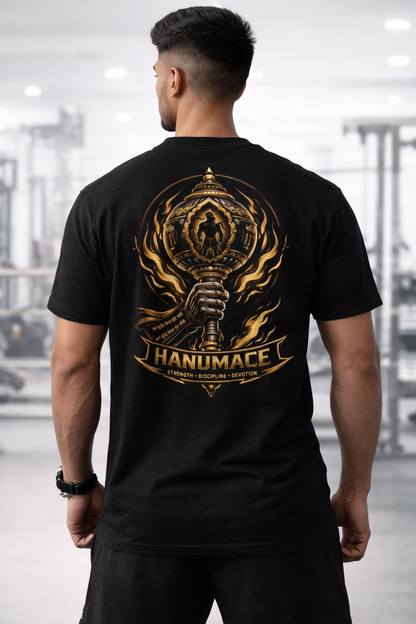 HANUMACE CLASSIC TEE - BLACK GOLD EDITION