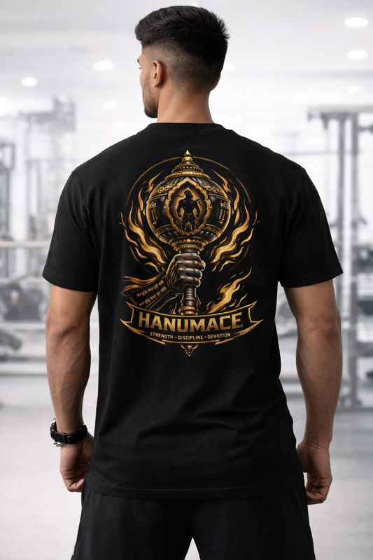 HANUMACE CLASSIC TEE - BLACK GOLD EDITION