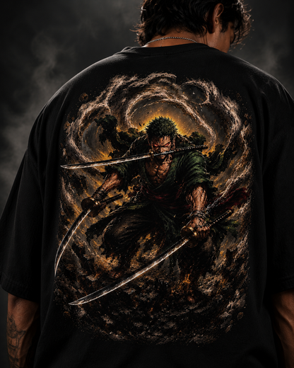 ZORO – BORN TO CONQUER OVERSIZED TEE